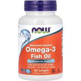 Now Foods, Omega-3 Fish Oil, 1,000 Mg, 180 Epa - 120 Dha, 100 Softgels. - Aromasız