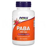Now Foods Paba 500 mg 100 Capsules - İthal