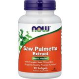Now Foods Saw Palmetto Extract With Pumpkin Seed Oil And Zinc, Men's Health, 90 Softgels - Aromasız