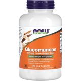 Now Foods Supplements, Glucomannan (Amorphophallus Konjac) 575 Mg, Supports Regularity*, Healthy Weight Management*, 180 Veg Capsules - Aromasız