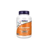 Now Foods Supplements, L-Carnitine 1,000 mg, Purest Form, Amino Acid, Fitness Support, 100 Tablets