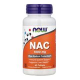 Now Foods Supplements, Na.c, (N-Acetyl-Cysteine) 1,000 Mg, Free Radical Protection, 60 Tablets