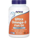 Now Foods, Ultra Omega-3 Fish Oil, 180 Softgels
