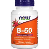 Now Foods Vitamin B-50 Mg Folate Paba Choline Inositol 100 Caps - 100 KAPSÜL