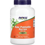 Now Saw Palmetto Berries 550 mg 250 Veggie Capsules - Aromasız