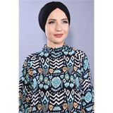 Nowa Scarf Deniz De Ve Havuzda Kullanabilinen 3 Bantlı Bone Siyah