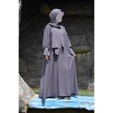 Nowa Scarf Medine İpeği Nowa Tesettür Takım Elbise Antrasit
