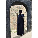 Nowa Scarf Medine İpeği Nowa Tesettür Takım Elbise Lacivert