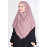 Nowa Scarf Medine İpeği Orta Boy Peçeli Sufle Khimar