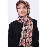 Nowa Scarf Şapkalı Desenli Şal Soyutdesen
