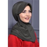Nowa Scarf Spor Şapka Scarf Havuz Da Kullanılmaya Uygun Haki Yeşili