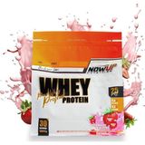 Nowup Nutrition %100 Whey Çilek Aromalı 1050 gr Protein Tozu
