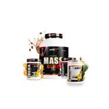 Nowup Nutrıtıon Mass Gainer, Kreatin, Bcaa & Glutamin Kombinasyonu – Hacim Ve Güç Paketi – 4'Lü Set