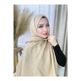 Noyan Scarfs %100 Doğal Pamuk Müslin Şal Bej