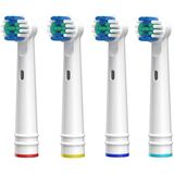 Noyiska 4 Adet Oral B Uyumlu Şarjlı Diş Fırçaları Uyumlu Muadil Yedek Kafa Ağız Bakım Yedek Fırça Başlığı