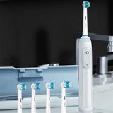 Noyiska 4 Adet Sert Kıllı Oral B Uyumlu Şarjlı Diş Fırçası Yedek Başlığı