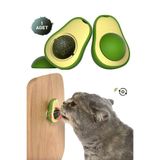 NOYİSKA Kediler İçin Doğal Catnip Kedi Çimi Avokado Tasarım Stres Azaltıcı Enerji Atmaya Yardmcı Kedi Nanesi