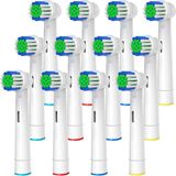 Noyiska Oral B Uyumlu Şarjlı Diş Fırçaları i 12 Adet Ağız Bakım 12'li Yedek Fırça Başlık Seti