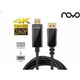 Noyo Displayport Dp - HDMI Kablosu, 4K Çözünürlük, Monitör, Pc, Dizüstü Bilgisayar, Projektör Için Display Port
