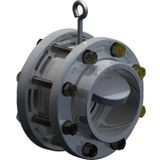 Nozbart PVC Komple Tak-Çıkar 140 mm Çalpara Çekvalf