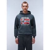 NP0A4IBDG1S1_B-DOREES H Koyu Petrol Bisiklet Yaka Erkek Sweatshirt
