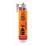 NP1 HIGH TACK GÜÇLÜ YAPIŞTIRICI 320 kg (BEYAZ) YAPIŞTIRICI SİLİKON DIŞ CEPHE MONTAJ 290 ml