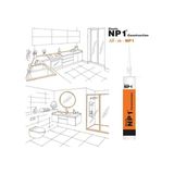 Np1 Ms Polimer Kartuş 290 ml Beyaz, Yapıştırıcı ve Dolgu Malzemesi