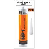 NP1 MS POLİMER SİLİKON (SÜTLÜ KAHVE- TAN) SIZDIRMAZLIK İZOLASYON YAPIŞTIRICI 290 ml