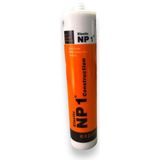 Np1 Polimer Yapıştırıcı Sızdırmaz Mastik 290 ml Gri Renkli Çimento Esaslı Yapı Malzemeleri İçin