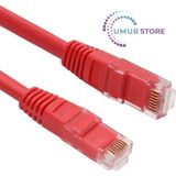 NP611B-R-1.5 Cat6 1.5mt Kırmızı Utp Patch Kablo