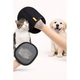 NPCQUN Çift Taraflı Statik Kedi Köpek Tüy Temizleme Eldiveni