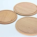 Npicco NPC-28 28 cm Ahşap Pizza Tabağı