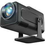 Npo 4K ANDROID11 Bt5.0 Wifi 6 300ANSI Lümen Ios/android Taşınabilir Akıllı LED Projeksiyon HY320 - Siyah