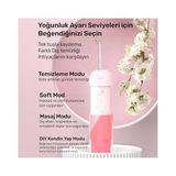 Npo Nicefeel FC5170 Mini Taşınabilir,şarjlı, Diş Teli/protez Bakım ve Profesyonel Ağız Duşu (Pembe) - 1BW-Beyaz