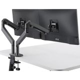 Npo STD7080G Siyah 10-27 Inç Iki Kollu Amortisörlü Monitör Standı - Outlet