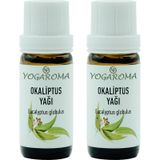 Npo Yogaroma Ferahlatıcı Aromaterapi 10ml Saf Ve Doğal Okaliptus Uçucu Yağ 2 Adet 10 ML