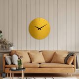 NR Dizayn (178) Dekoratif Metal Duvar Saati Gold 69 X 69