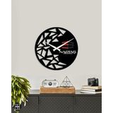 NR Dizayn (365) Kişiye Özel Tasarım Metal Duvar Saati 97 X 97