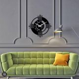 NR Dizayn (521) Roma Rakamlı Metal Duvar Saati 69 X 69