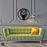 NR DİZAYN Dekoratif Metal Duvar Saati (49 x 49 cm)