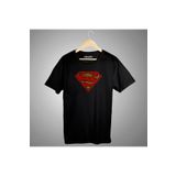 nrage Siyah Superman Tişört