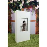 NRCN 10x15cm 300'lük Deri Fotoğraf Albümü Beyaz