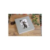 NRCN 10x15cm 500’lük Koton Desenli Klasör Tipi Lüks Fotoğraf Albümü (Vizon) Yatay ve Dikey Fotoğraf Alır.