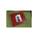 NRCN 10x15cm 600'lük Klasör Tipi Deri Fotoğraf Albümü Kırmızı