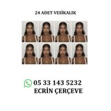 NRCN Vesikalık Biyometrik Fotoğraf Baskısı - 24 Adet