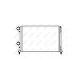 Nrf 53245A Motor Radyatör Doblo 1,3 / 1,9 Jtd Yeni Model Mekanik (Klimalı Klimasız) / (1 Sıra Alb Sı