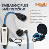 Nrgkick 22KW 32A Taşınabilir Şarj Istasyonu (Başlangıç Plus 5m Ev Prizli)