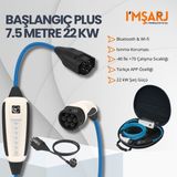 Nrgkick 22KW 32A Taşınabilir Şarj Istasyonu (Başlangıç Plus 7.5m Ev Prizli)