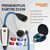Nrgkick 22KW 32A Taşınabilir Şarj Istasyonu (Premium Plus Set 5m Full Adaptör Wifi+Bluetooth)