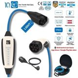 NRGkick Başlangıç Plus 16A Light 11KW 5 Metre Ac Mobil Elektrikli Araç Şarj Istasyonu Ev Prizli (Wallbox)